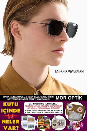 عینک آفتابی مشکی زنانه 54 Emporio Armani - کد 933905315
