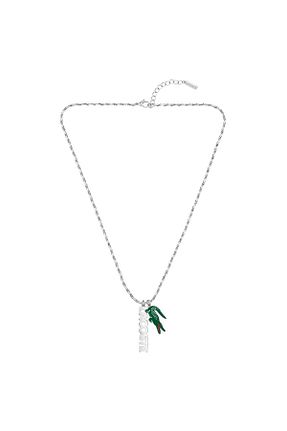 گردنبند استیل ( فولاد ) مشکی زنانه استیل (فولاد) Lacoste - کد 929779916