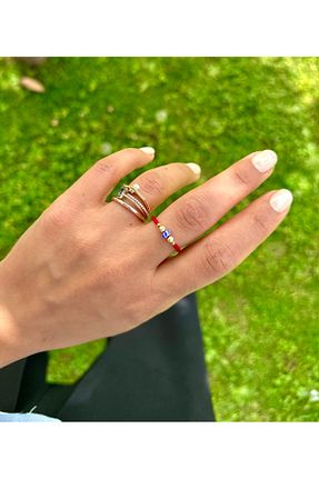 انگشتر جواهر قرمز زنانه Atelier Çağla - کد 934178186