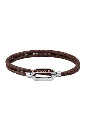 دستبند استیل (فولاد) قهوه ای مردانه استیل (فولاد) Lacoste - کد 446449881