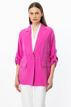 کت صورتی زنانه Straight Ekol - کد 934190325