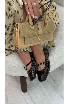 بابت مشکی زنانه چرم خالص by emine eren emotion shoes - کد 934160059
