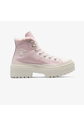 بوت / نیم بوت صورتی زنانه پاشنه تخت Converse - کد 929302727