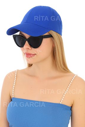 کلاه آبی زنانه پنبه ای Ritagarcia - کد 163937680