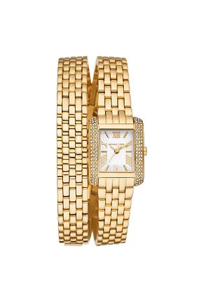 ساعت مچی طلائی زنانه استل (فولاد) Michael Kors - کد 864688086