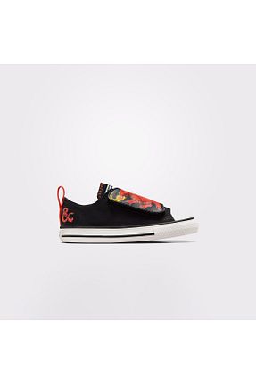 کفش اسنیکر مشکی بچه گانه بند دار Converse - کد 865339733