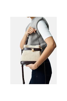 کیف دوشی سفید زنانه پلی استر Laura Ashley - کد 869892470