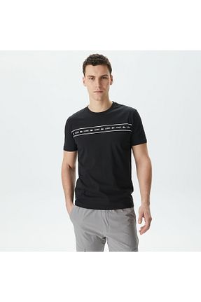 تیشرت مشکی مردانه رگولار Lacoste - کد 826063521