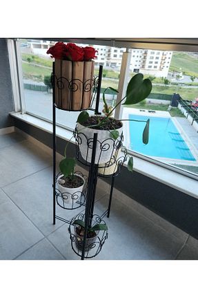 ژاردینیر مشکی 100 سانتی متر Lidya - کد 932867693