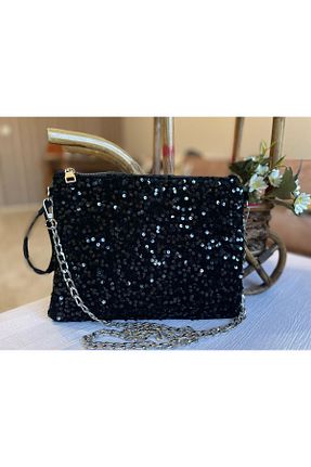 کیف پورتفوی و کلاچ مشکی زنانه چرم مصنوعی Babet Merkezi - کد 934230801