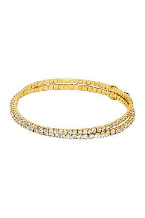 دستبند جواهر طلائی زنانه سنگ طبیعی Michael Kors - کد 897440622