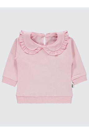 سوئیشرت صورتی بچه گانه ساده Civil Baby - کد 774202585