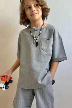 ست بالاتنه و پائین تنه رنگی مردانه بافتنی Kidmark Çocuk Modası - کد 934255395