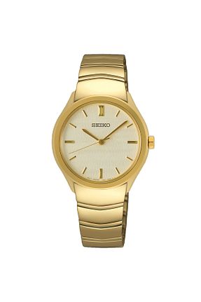 ساعت مچی طلائی زنانه 26-30 میلی متر Seiko - کد 751123723