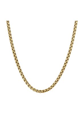 گردنبند استیل ( فولاد ) طلائی مردانه استیل (فولاد) PARİGİ - کد 131448100