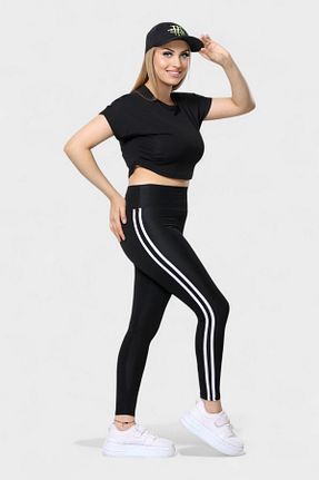 ست بالاتنه و پائین تنه مشکی زنانه بافتنی NEWCO - کد 934236560