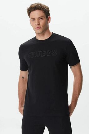 تیشرت مشکی مردانه رگولار Guess - کد 736349579