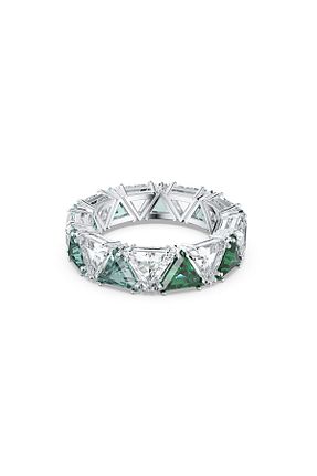 انگشتر استیل (فولاد) بژ زنانه استیل (فولاد) Swarovski - کد 105037477