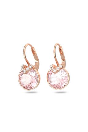 گوشواره جواهر رنگی سنگ Swarovski - کد 654543760