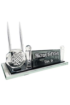 جای قلم و کلیپس Sentez Masa Üstü İsimlik - کد 75675293
