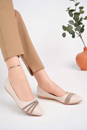بابت بژ زنانه چرم مصنوعی bulutmod - کد 816947244