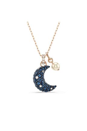 گردنبند جواهر طلائی زنانه رودیوم Swarovski - کد 766297243