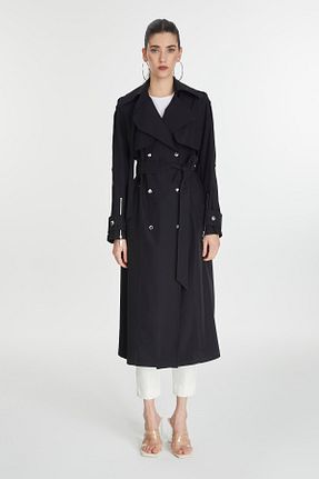 ترنچکت حجاب مشکی زنانه پلی استر Zühre - کد 934265392