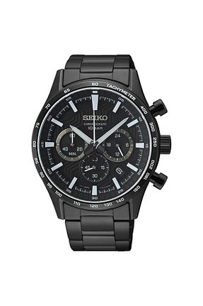 ساعت مچی مشکی مردانه 43 میلی متر Seiko - کد 333147817