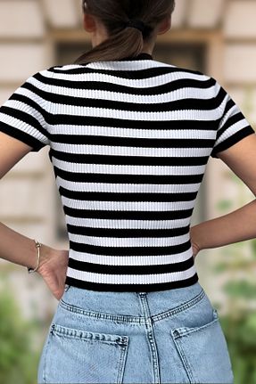 بلوز مشکی زنانه رگولار AQE FASHION - کد 934261722