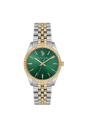 ساعت مچی بژ زنانه 34 میلی متر U.S. Polo Assn. - کد 904037866