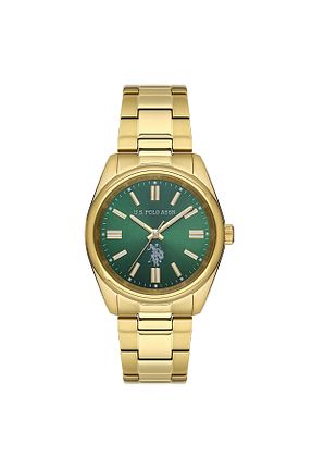 ساعت مچی طلائی زنانه 34 میلی متر U.S. Polo Assn. - کد 739396708