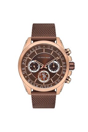 ساعت مچی قهوه ای مردانه 41-45 میلی متر U.S. Polo Assn. - کد 153421258
