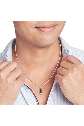 گردنبند استیل ( فولاد ) متالیک مردانه استیل (فولاد) Tommy Hilfiger - کد 646803852