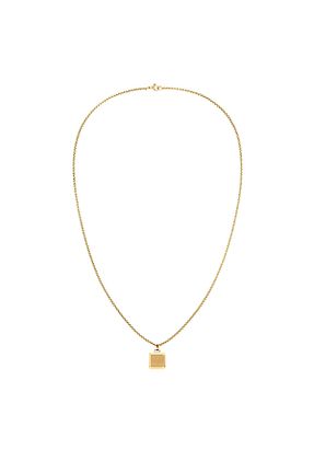 گردنبند استیل ( فولاد ) طلائی مردانه استیل (فولاد) Tommy Hilfiger - کد 790815431
