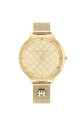 ساعت مچی طلائی زنانه 36-40 میلی متر Tommy Hilfiger - کد 767112896