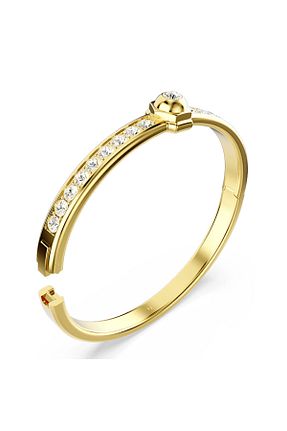 دستبند استیل (فولاد) طلائی زنانه استیل (فولاد) Swarovski - کد 867002731