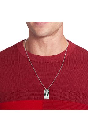 گردنبند استیل ( فولاد ) متالیک مردانه استیل (فولاد) Tommy Hilfiger - کد 379692421