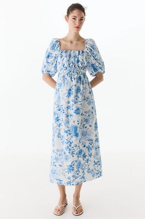 لباس بارداری سفید زنانه رگولار H&M - کد 925432455