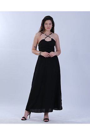 لباس مشکی زنانه بافتنی MARE BUTİK - کد 934303891