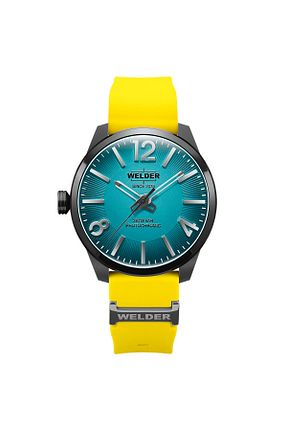 ساعت مچی زرد مردانه 41-45 میلی متر Welder - کد 339131500