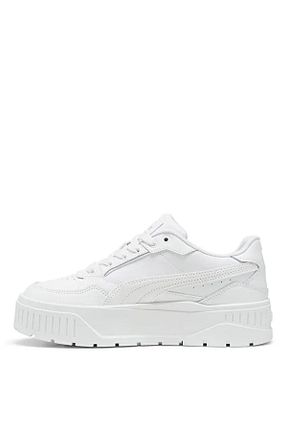 کفش اسنیکر سفید بچه گانه بند دار Puma - کد 921721134