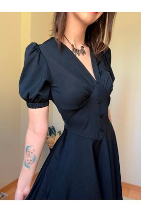 لباس مشکی زنانه بافتنی CCTWEAR - کد 932616058