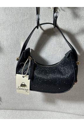کیف دستی مشکی زنانه ابعاد کوچک SİNİSA BAG - کد 929748404