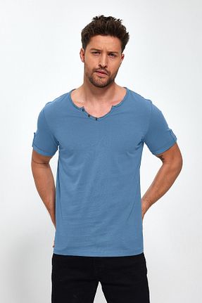 تیشرت آبی مردانه رگولار VERDONE - کد 933963120