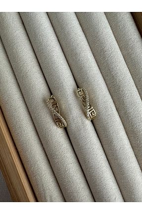 گوشواره جواهر طلائی زیرکن ringbox - کد 934407061