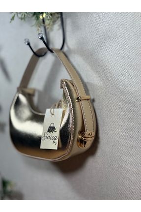 کیف دستی متالیک زنانه ابعاد کوچک SİNİSA BAG - کد 932811870