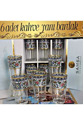 لیوان آبی شیشه SAMSA - کد 930938059