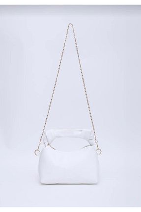 کیف دستی سفید زنانه سایز متوسط Rose bags - کد 934405159