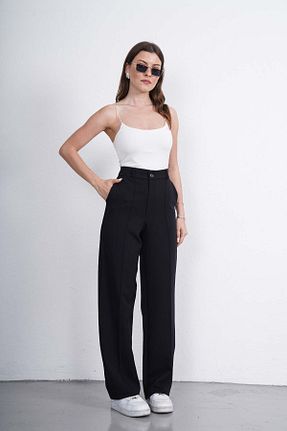 شلوار مشکی زنانه پارچه neroverde - کد 933446272