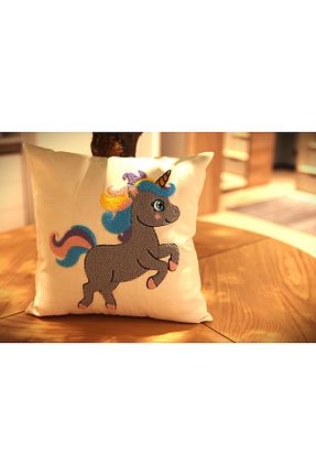 بالش و روبالشی کودک و نوزاد رنگی پنبه ای Melina Home Deco - کد 900522293